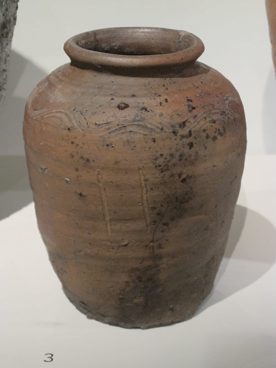 備前焼の壺