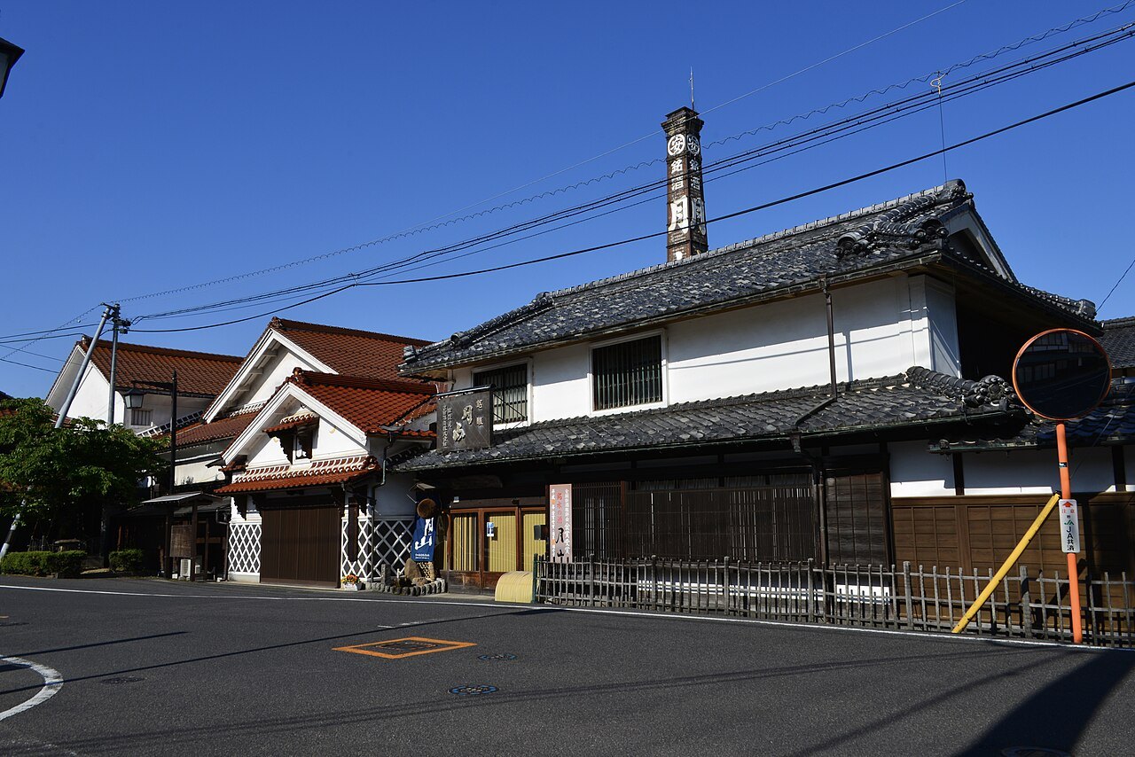 島根県安来市にある吉田酒造の建物